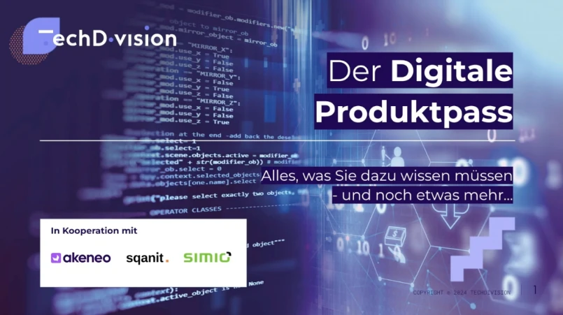 Aufzeichnung Webcast - Der Digitale Produktpass