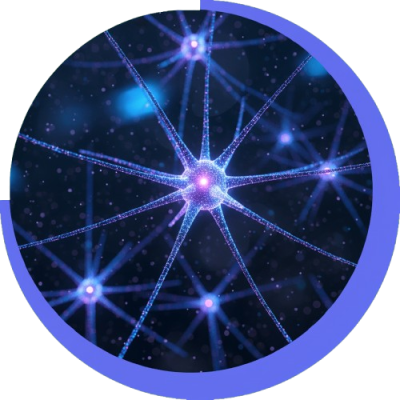 Akeneo PIM Futuristische Stahlkette symbolisiert digitale Technologie, die Sicherheit und Effizienz fördert.
